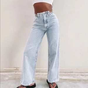 Lioness chain reaction Jean blue